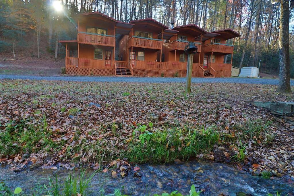 Oktoberfest Themed Cabin In Woods Stream #14 Helen Exterior photo